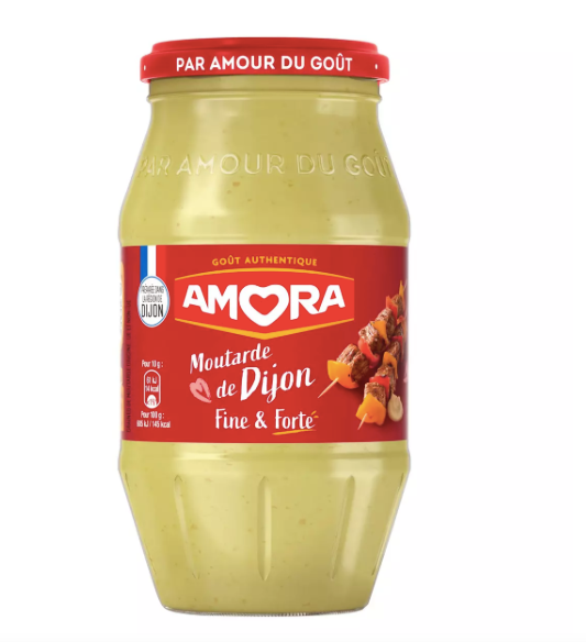 Dijon Mustard Amora 430g