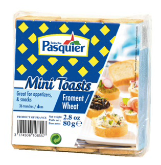 Mini toasts Pasquier