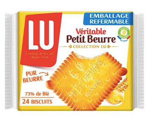 FRENCH PETIT BEURRE BISCUITS LU