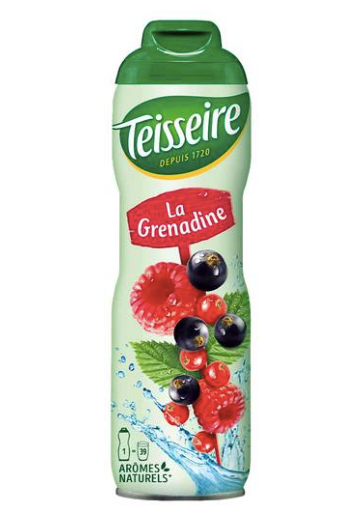 French Grenadine Syrup Teisseire