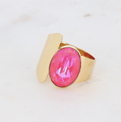 Villïa Ring Pink Delite