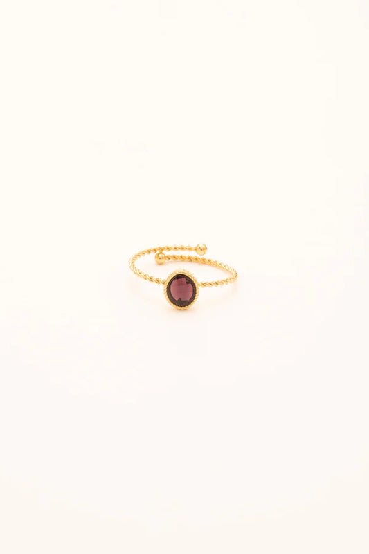 Geyline Ring Purple