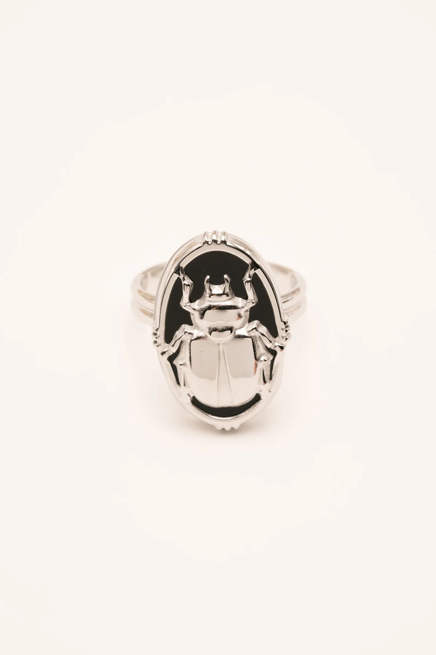 Beetle Ring Silver