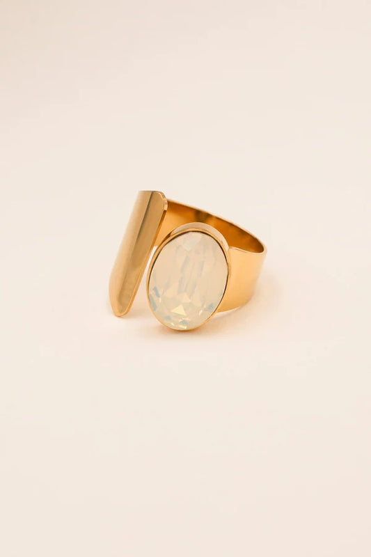 Villïa Ring Opal White