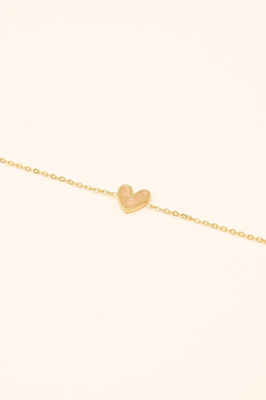 Yesenia Heart Bracelet Gold