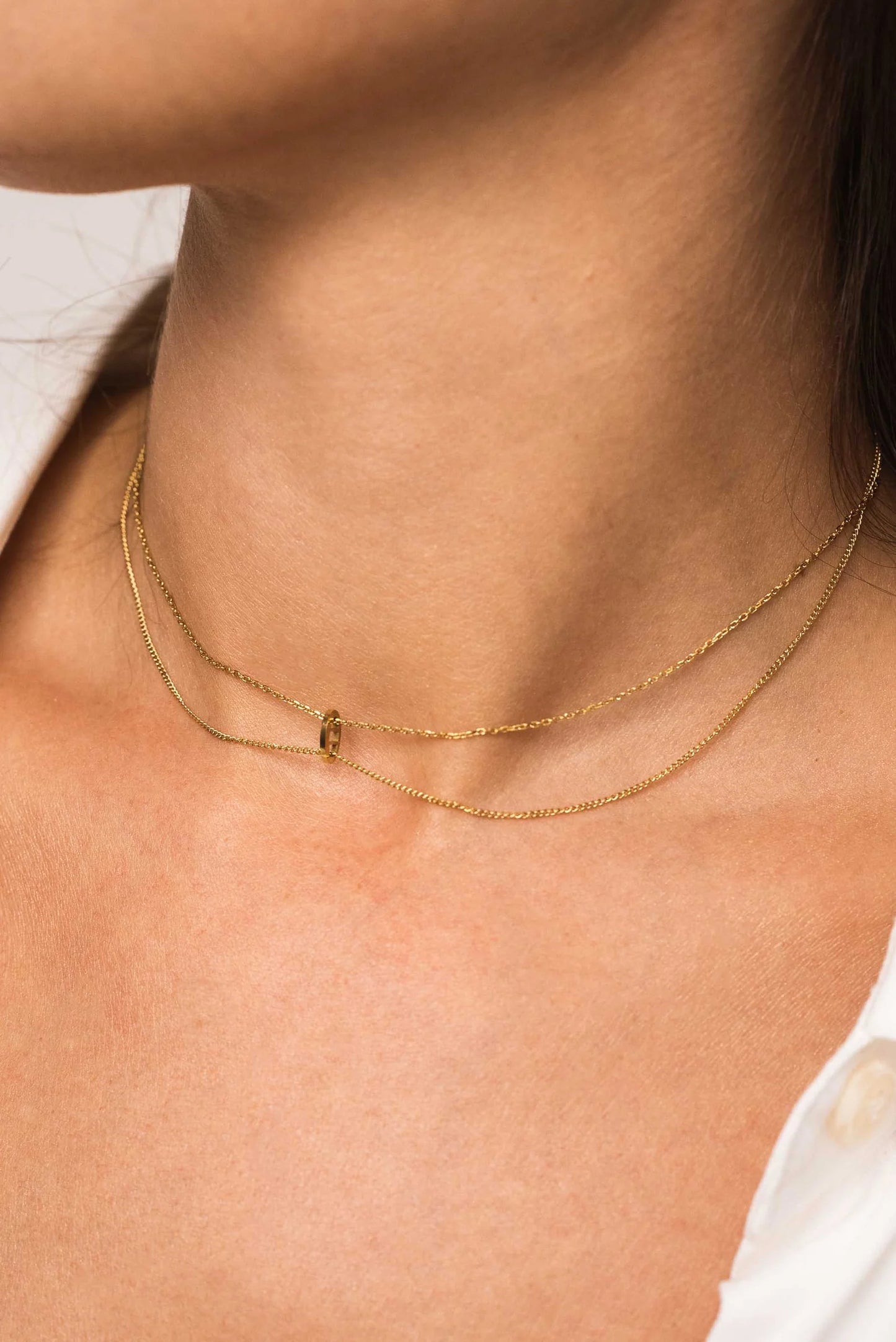 Aghiles Necklace Gold