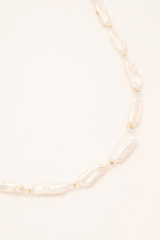 Mindanao Necklace Freshwater Pearl White