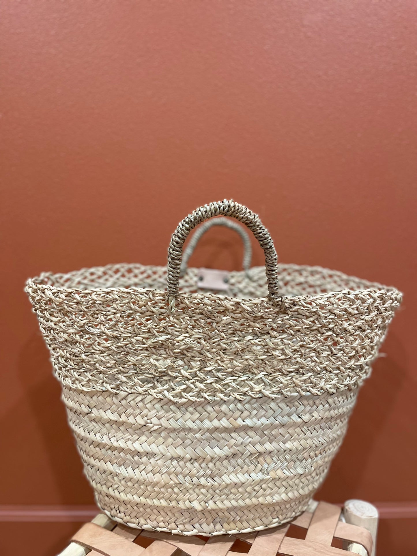 Moroccan Basket Bag Olie